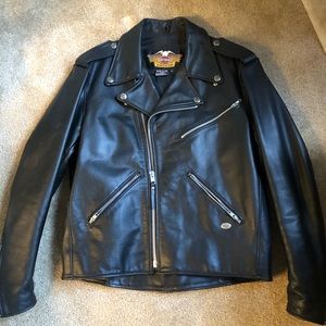 Genuine Leather Men’s Harley Davidson Jacket